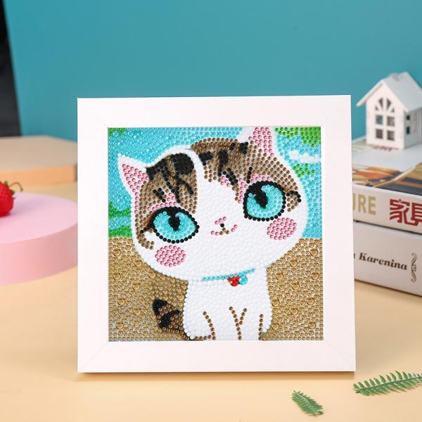 ダイヤモンドアート　スクエア AB ☆ タイプ9 ダイヤモンドアート 初心者 四角 ビーズ刺繍 ダイアモンド