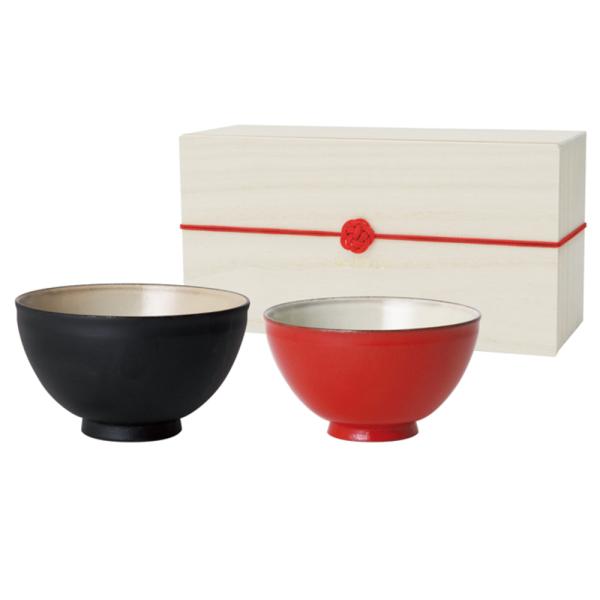 ポン太専用　ゆずりは飯碗　2個 ポン太専用 ゆずりは飯碗 2個 ☆ oshidori tetote 飯椀ペア
