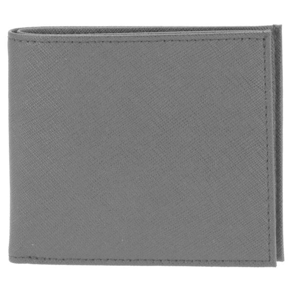 他サイト： ☆ BLACK 財布 メンズ 二つ折り ブランド 通販 薄い 牛革 二つ折り財布 コンパクト 小銭入れ DomTeporna スリム おしゃれ シンプル 無地の商品画像