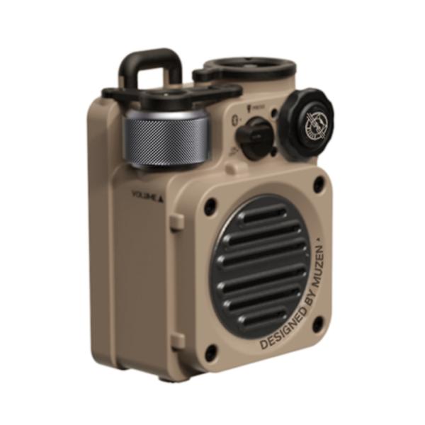 【新品未使用】ミューゼンワイルドミニ　砂漠イエロー ☆ 砂漠イエロー Wild mini ワイルドミニ ブルートゥース スピーカー