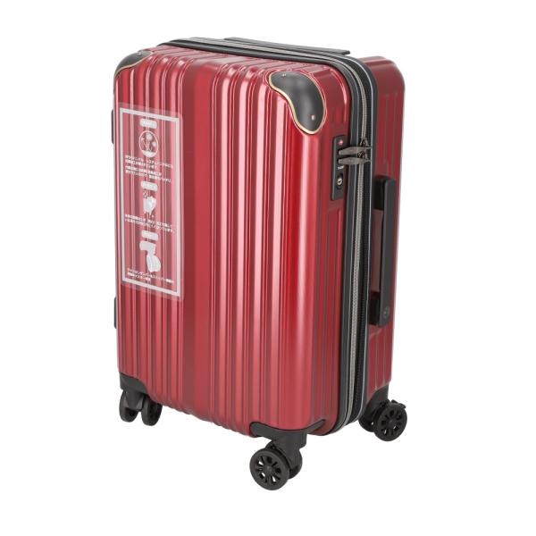☆ レッド wise:ly ワイズリー スーツケース 37-41L 338-2401