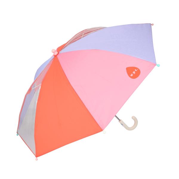 ☆ クレイジーパターンピンク 子供長傘50cm ワールドパーティー ☆ クレイジーパターンピンク 子供長傘50cm ワールドパーティー