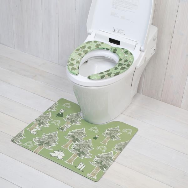 トイレカバーセット 2点セット おしゃれ シンプル トイレカバー トイレタリー トイレマット トイレ用品 フタカバー ロング 北欧 抗菌 暖房用 洗浄 防臭 人気ショップ トイレカバー