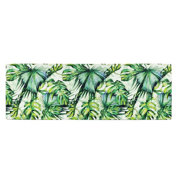 ☆ ジャングル キッチンマット 拭ける おしゃれ 通販 180cm pvcマット 180センチ 台所マット 約 60×180 撥水 掃除簡単 抗菌 防臭 防カビ