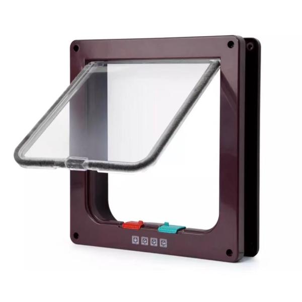 キャットドア 開閉ロック機能付き ypet5059 キャットドア 開閉ロック機能付き ペットドア 出入口 出入り口 扉 ドア 壁