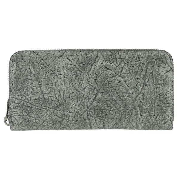 ☆ グレー ZOO ZLW-103 カバ革財布 zoo 財布 ズー 日本製 長財布 なが