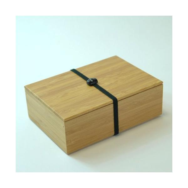 公長齋小菅積層一段弁当箱　黒