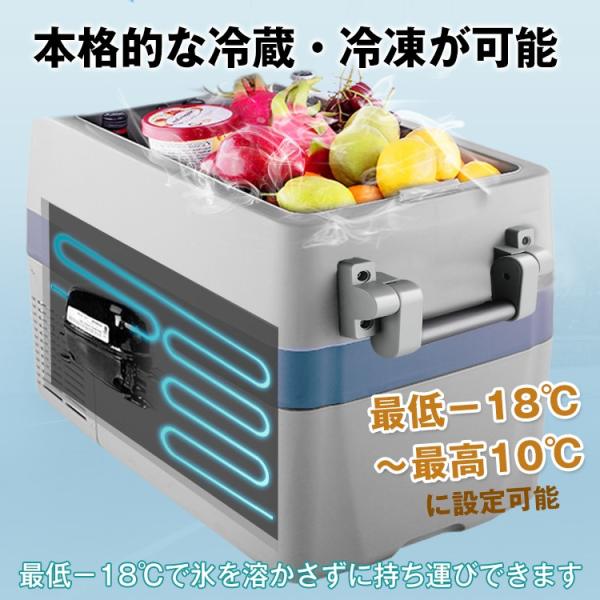 車載 冷蔵庫 冷凍庫 車載用冷蔵庫 24v Ac 保冷 ポータブル ミニ 小型 クーラーボックス 家庭用電源付き 40l ドライブ アウトドア キャンプ 開店祝い 12v Ee216