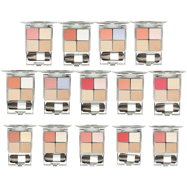 IPSA 4点セット ファンデーション・フェイスカラー イプサ＞デザイニング フェイスカラーパレット！ 【全色