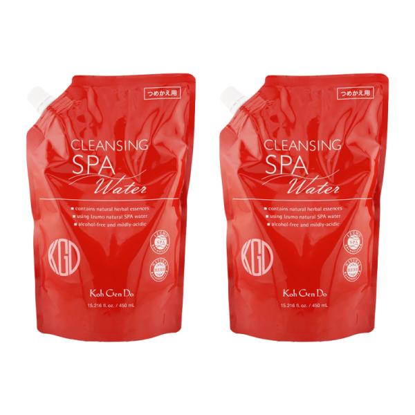 江原道 クレンジングウォーター 450ml 2個set　Koh Gen Do Amazon | 江原道(コウゲンドウ) クレンジングウォーター 500mL