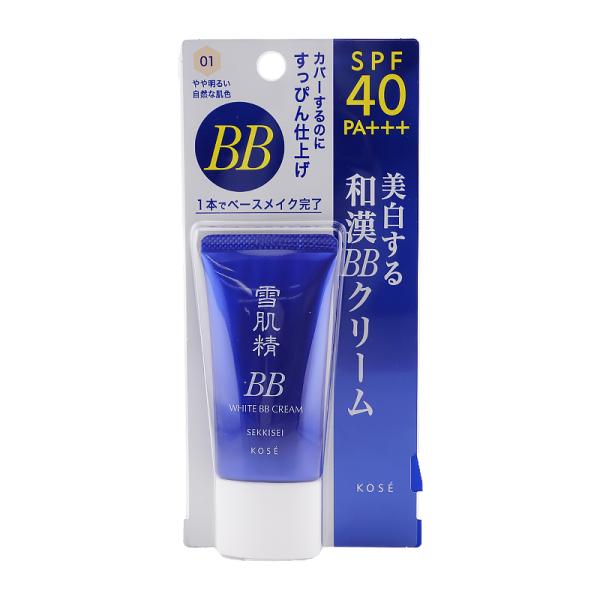 BBクリーム BB01 雪肌精 ホワイト BBクリーム 01 30g SPF40 PA+++ 美容液 乳液