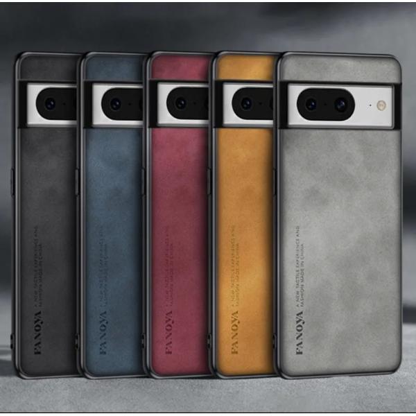 Google Pixel8 用シープスキン調 レトロ カバー ケース