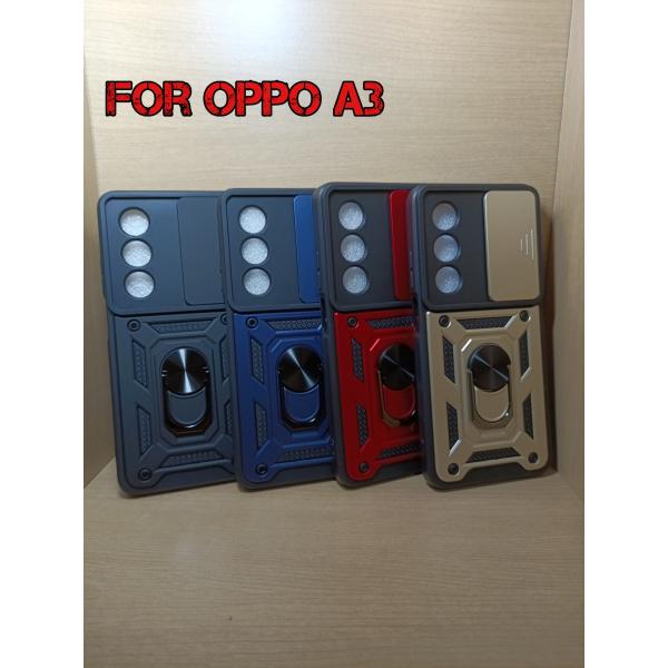 OPPO A3 タフネス スタンドケース カバー
