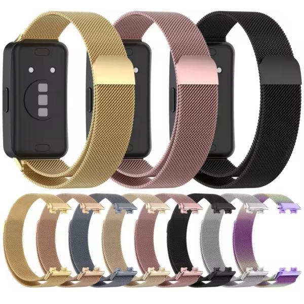 Huawei Band  8/9/10 交換 メタル バンドストラップ