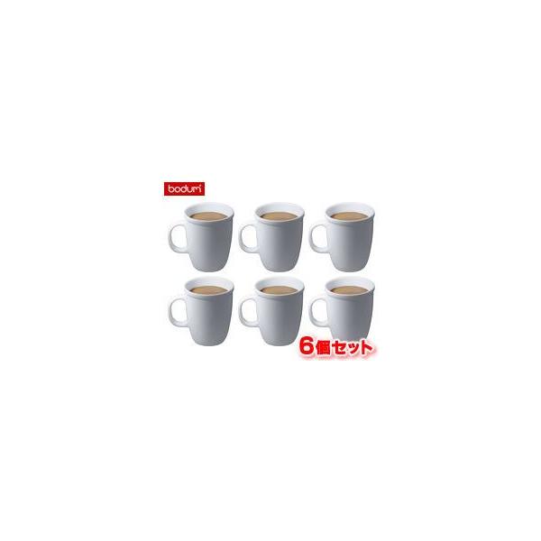 bodum（ボダム） コロナマグ （6個入り） 300cc 陶器製 5705-03 [n