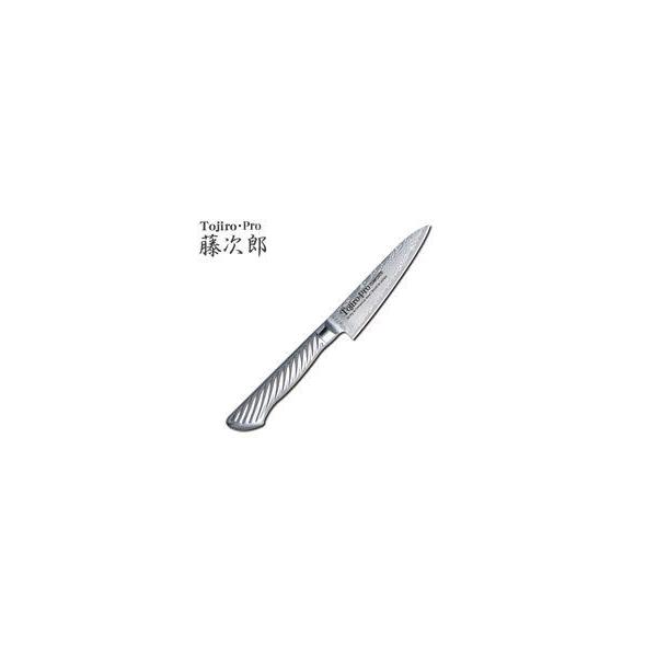 TOJIRO-PRO／藤次郎プロ ニッケルダマスカス鋼割込 ペティナイフ105mm