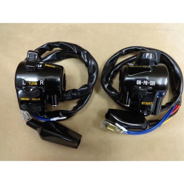 新品!! Z1 Z2 Z750F A4 A5 KZ900 ハンドルスイッチ 左右 (2)”R6