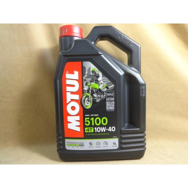 モチュール 5100 4T 10W40 4L MOTUL 　(3)”　R8.6’