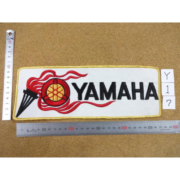 希少当時物 アメリカン ビンテージ ワッペン ヤマハ Y17 (1)”　R6.10