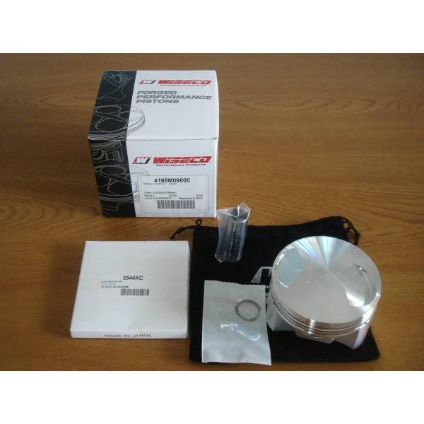 最安！SR400、500、XT500 90mm 11:1 ワイセコ ピストンキット (1