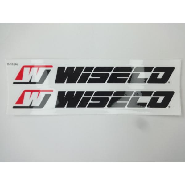 ワイセコ　ステッカー 大版サイズ 送料込み！(1)”　R8.8　WISECO