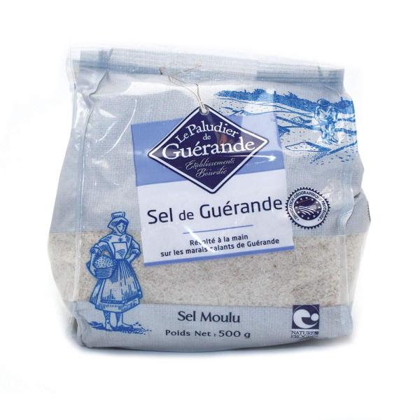 他サイト： セルマランドゲランド ゲランドの塩 顆粒 500g 食塩 フランス産の商品画像