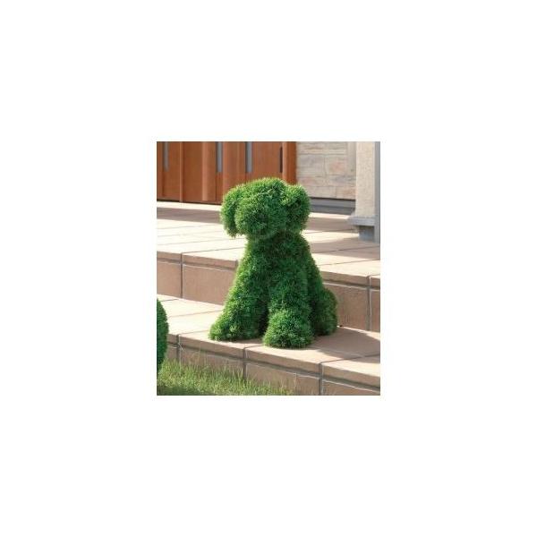 屋外用 イヌs 動物型 トピアリー フェイクグリーン イヌs Diy 工具 幅30 奥行45 高さ45cm 園芸 日本製 光の楽園 ガーデニング 園芸 Ds 良品が安い 輸入雑貨 幸運のしっぽ