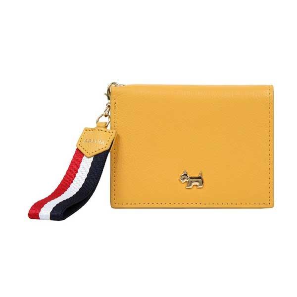 レディースファッション 財布、帽子、ファッション小物 AGATHA（アガタ）AGT211-316 レザーコンパクト二つ折り財布 
