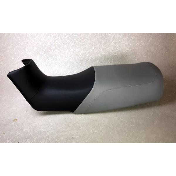 スズキGSX1100S刀シート SUZUKI GSX1100S KATANA スズキ カタナ 紺・グレー アンコ抜き バイク