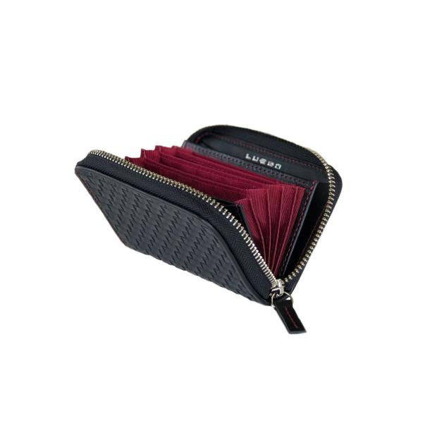 限定モデル 米沢牛革 カードケースウォレット ミニ財布 日本製財布