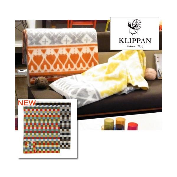 【未使用品】KLIPPAN_クリッパン_ウールブランケット_フィアルネス KLIPPAN クリッパン ウール シングルブランケット フィアルネス
