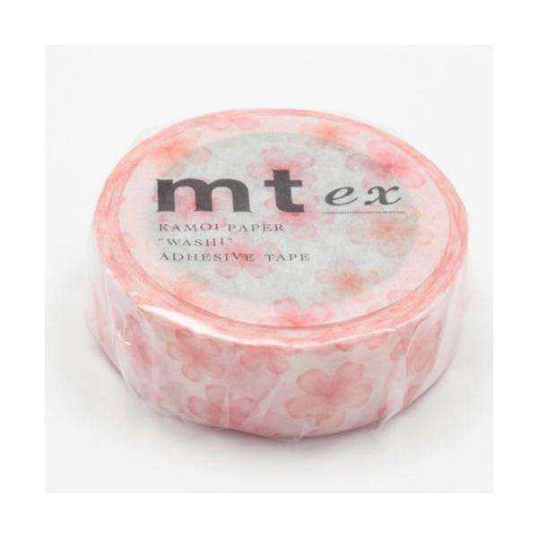 【ゆうメール９９円】カモ井加工紙 mt ex さくら 15mm幅×7m巻き MTEX1P85　マスキングテープ 　