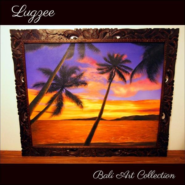 バリ 絵画 大型 夕日 サンセット ビーチ やしの木 バリアート 波 海 夕焼け ａタイプ Buyee Servis Zakupok Tretim Licom Buyee Pokupajte Iz Yaponii