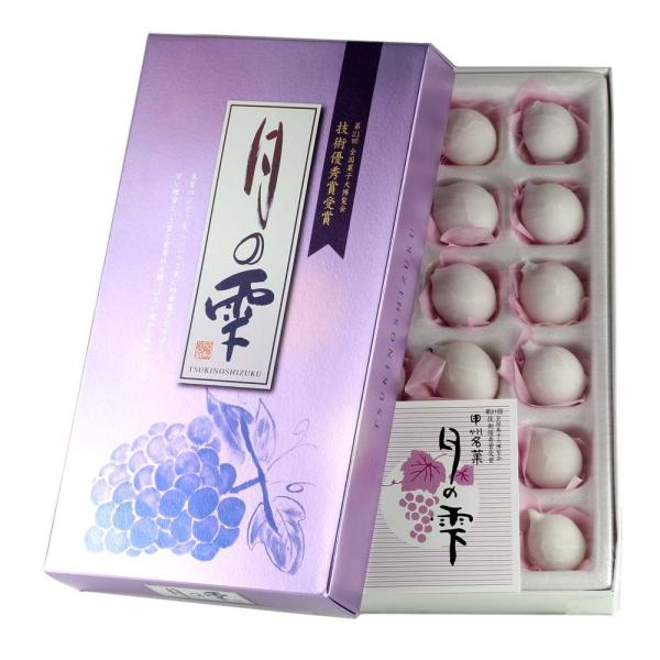 月の雫 しずく 生ぶどう菓子 甲州名産 山梨県産 期間限定 ぶどうの王様 山梨銘菓 おやつ ご贈答 おみやげ Tuki01 Luireフルーツ 通販 Yahoo ショッピング