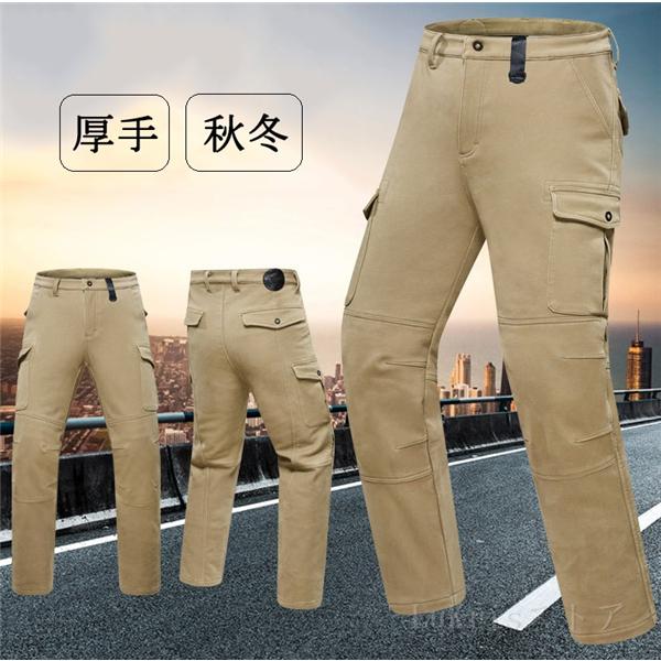 セール！  DUHAN 厚手 メンズ レーシングパンツ　ツーリング　バイク用ウエア　ライディングスラックス   ライダースズボン　秋冬