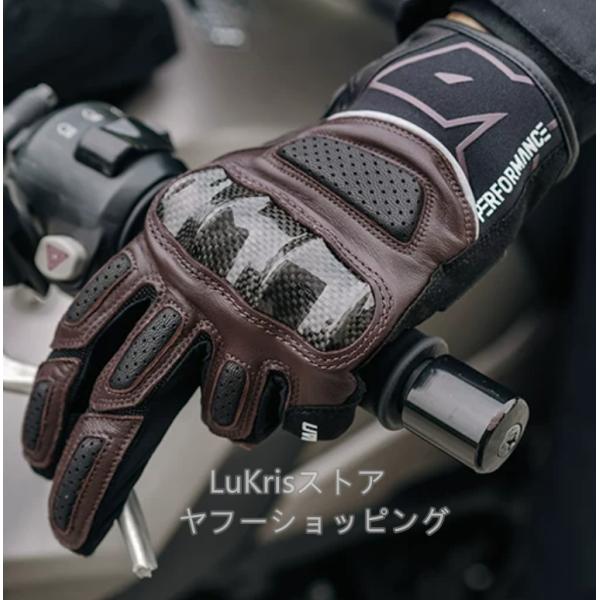 新入荷SALE！ スマホ対応 グローブ バイク用全指ロード ガード スマートフォン レーシング手袋 硬質プロテクション通気性優れ 夏向き