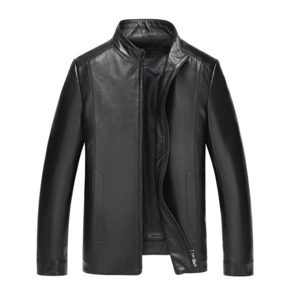 SALE!　 本革　レザー　ジャケット メンズ 　シングルライダース　ハーフ　スタイリッシュ　通勤　ビジネス　スリム　カジュアル シンプル　