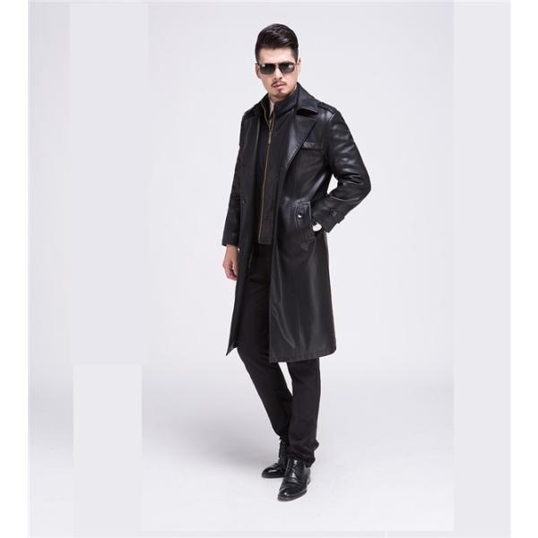 裏ボア トレンチコート メンズ 革 ２枚襟 ジャケット 通勤 レザーコート ダブル 秋 冬 ロング丈 ビジネス フォーマル 大きいサイズ 秋冬服 紳士服 Buyee Buyee 日本の通販商品 オークションの代理入札 代理購入