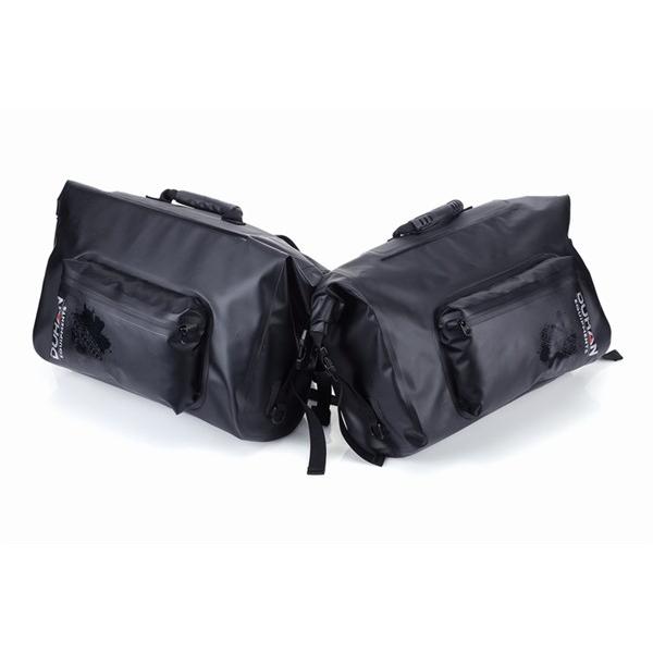 完全防水 Duhan サイドバッグ バイク用 完全防水 ツーリングバッグ 撥水加工 Pvuターポリン オートバイ 止水ファスナー 大容量 黒 左右セット Srbdh 003 Lukrisストア 通販 Yahoo ショッピング