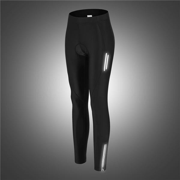 SALE！サイクリングパンツ レディース　自転車ウエア サイクルパンツ クロップドパンツ ロング 春夏秋 お尻パット入り 薄手 タイツ  吸汗速乾 通気