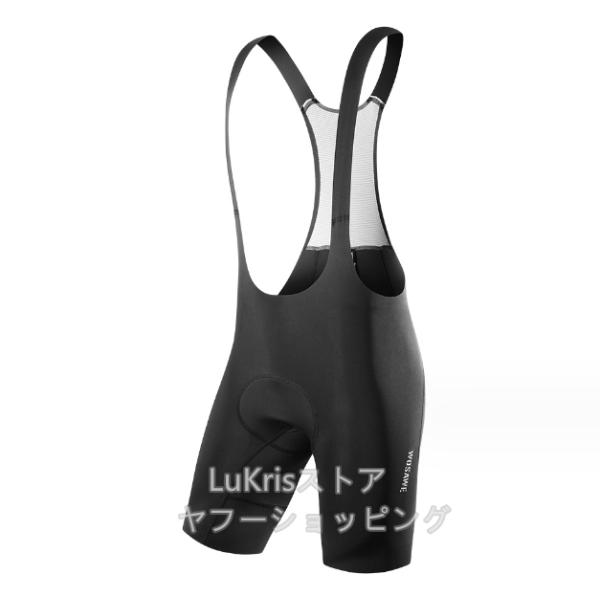 SALE！自転車 サイクリングパンツ メンズ 春秋 ビブタイツ 衝撃吸収 サイクルパンツ ハーフレーサーパンツ お尻パット入り タイツ ロードバイク吸汗速乾 通気