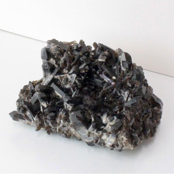 黒水晶 クラスター 石 morion モリオン Cluster 天然石