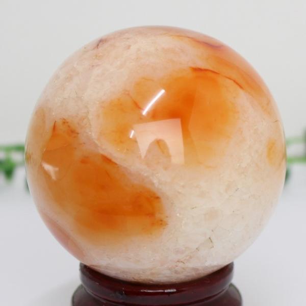 サードオニキス 丸玉 水晶玉 水晶玉 赤縞瑪瑙 メノウ 原石 原石 一点物 61mm玉 Dvd 映像ソフト A パワーストーン 天然石 Lulu House