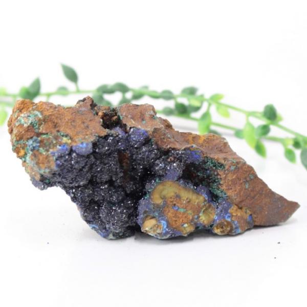 アズロマラカイト 原石 クラスター ラフ 鉱物 石 azurite malachite