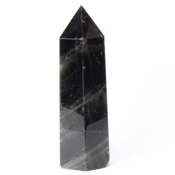 【パワーストーンの意味・言われ】黒水晶[モリオン]：エネルギーの集中化・強力な邪気払い・浄化作用【サイズ】 93mm× 32mm× 28mm（原石の最長部計測）【重量】 133g【産地】　中国 山東省■天然石情報：モリオン■石言葉（意味・効...