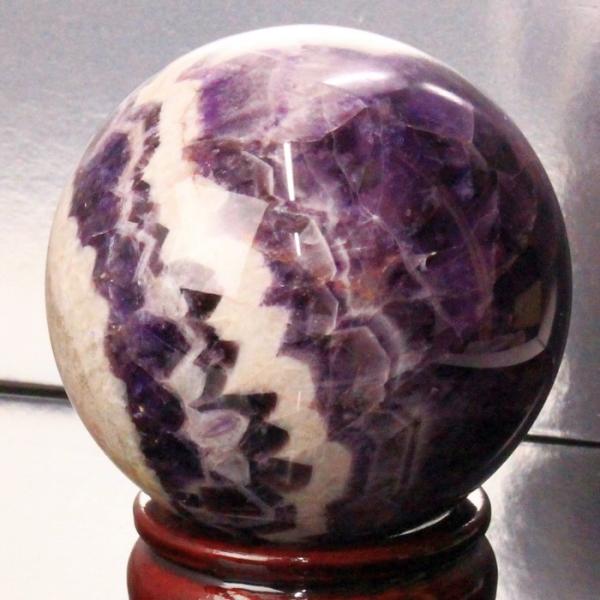 76mm玉】アメジスト 丸玉 球体 水晶球 置物 水晶玉 原石 Amethyst 紫