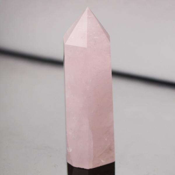 ローズクォーツ ポイント 【高品質 現物】 鉱物 Point 原石 置物 石 柱 クラスター ローズクォーツポイント 人気 おすすめ 天然 一点物