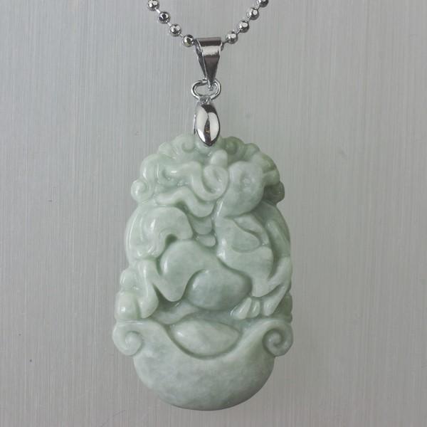翡翠 ペンダント ネックレス jade ろうかん Pendant パワーストーン 