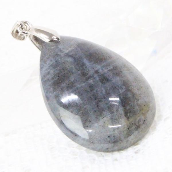 ラブラドライト ネックレス 【一点物 限定品】 ネックレス 大粒 ペンダントトップ   天然石