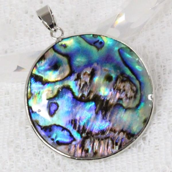 アバロンシェル ペンダント 【一点物 限定品】 ネックレス ペンダント   パワーストーン